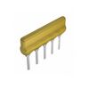 SIP05G562A, резисторная сборка 4 резистора 5.6ком ±2% 1.25w ±100ppm/°c, один общий вывод
