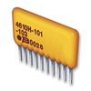 4608X-101-331LF, res array 7 res 330 ohm 8sip