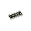 CAY17-822JA, резисторная сборка smd 1206 8 резисторов по 8.2ком с одним общим выводом ±5% ±250ppm/°c, 0,25w