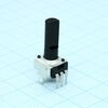PTV09A-4225F-A503, перем. резистор 50k, 1/20w, лин. хар-ка, пластмассовый вал со шлицом 25мм, ф6мм, вертикальные выводы