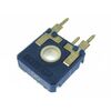 CA14NH05-50KA2020, потенциометр с линейной характеристикой 50ком 0.25вт ротор - круг с двумя лысками под ручку, регулировка сбоку, 14x14mm, расстояние
