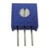 3386W-1-502LF, потенциометр однооборотный керметный 5ком 0.5вт pc pin