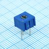 L-KLS4-3362P-502, потенциометр однооборотный керметный 5ком ±10% 0.5вт (6.6x 6.9х4.7мм) монтаж в отверстие