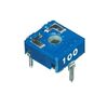 CA9MV10-10KA2020, потенциометр с линейной характеристикой 10ком 0.15вт ротор - шестигранник под ручку, регулировка сверху, 9,8x10мм, расстояние между выводами 5,0/10мм