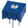 TSR-3386P-501R, потенциометр однооборотный керметный 500ом 0.5вт ±10% (9.53 x 9.53 x 4.83мм)