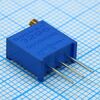 3296W-1-500, потенциометр многооборотный керметный 50 ом 0.5вт pc pin