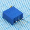 L-KLS4-3296W-253, потенциометр многооборотный керметный 220ком 0.5вт ±10%