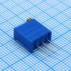 3296W-1-203, потенциометр многооборотный керметный 20ком 0.5вт pc pin