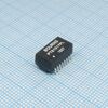 PT61017PEL, телекоммуникационный трансформатор 2(1ct:1ct) первичная обмотка 0.6ом вторичная обмотка 1.1ом, 16 загнутых выводов для поверхностного монтажа