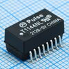 T1144NLT, трансформатор телекоммуникационный 1ct:1ct/1ct:2.4ct 0.85ом/0.85ом первичн. 16 терминалов для поверхностного монтажа