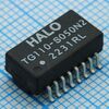 TG110-E050N5RL, трансформатор телекоммуникационный серия tg1101ct:1ct изоляция 1500в 0.4ом 10/100base-tx