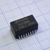 HX1188NL, телекоммуникационный трансформатор, 1ct:1ct/1ct:1ct 1.5ohm prim. dcr 1.5ohm sec. dcr 16term. gull wing smd