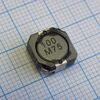 CDRH104RNP-100NC, силовая smd индуктивность 10мкгн ±30% 4.48a 0.026ом c магнитным экраном