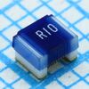 CW252016-R10J, индуктивность smd проволочная 100нгн ±5% 25.2мгц 60q-фактор керамика 650ма 560мом по постоянному току 1008 лента на катушке