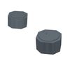 SRU5028-150Y, smd индуктивность проволочная, на ферритовом сердечнике, экранированная 15мкгн ±30% 100кгц 18q-factor ferrite 1.1a 108мом лента на катушке