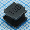 SRN6045TA-100M, индуктивность smd силовая полуэкранированная проволочная 10мкгн ±20% 1мгц 15q-фактор феррит 3.2a 0.052ом