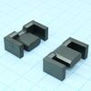 EFD25 P3 core, сердечник ферритовый efd25 p3 25x12.5x9.1мм; al=2000nh; без зазора комплект 2шт