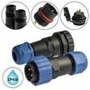 SZC21 2P-F-M, разъём герметичный szc21 2p-f-m, 2 контакта