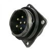 FQ24-6PIN ZJ, блочная вилка, 6 контактов