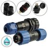 SZC13 2P-F-M, разъём герметичный szc13 2p-f-m, 2 контакта