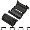 ZCAT2032-0930-BK (BLACK), emi фильтр, круглый феррит, внутр.9мм, корпус на защелке, 19,5*32мм, импеданс 50 ом при 100 мгц