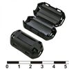 ZCAT1730-0730A-BK (BLACK), emi фильтр, полукруглый феррит, внутр.7мм, корпус на защелке, 16,5*30*15мм, импеданс 50 ом при 100 мгц