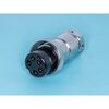 AC-M16-5F, разъем m16 гнездо на кабель 5 контактов, пайка m5900d