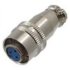 XS9-3(ZN) CABLE JACK, разъем быстрого соединения, 3-х контактый