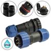 SZC21 4P-F-M, разъём герметичный szc21 4p-f-m, 4 контакта