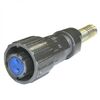 FQ14-2PIN TK-8, кабельная розетка, 2 контакта, пружиный хвостовик под кабель 8мм