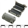 ZCAT2032-0930 (GREY), emi фильтр, круглый феррит, внутр.9мм, корпус на защелке, 19,5*32мм, импеданс 50 ом при 100 мгц