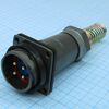 FQ24-4PIN ZPJ-12, блочная вилка, 4 контакта