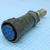 FQ24-8PIN TK-12, кабельная розетка, 8 контактов