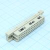 DS1120-48F0V23, разъем (розетка) din 41612 тип r 48pin (3х16), шаг 2.54мм трехрядный прямой (ряд аc)