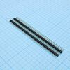 DS1029-01-1X40P8BVA18-B, штыревой соединитель, 1х40 шаг 2,54мм.,однорядный (a=6.00мм, h=3.00мм, b=12.00мм)