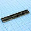 DS1031-11-2X40P8BV11-3A, штыревой соединитель, 2х40 шаг 1,27мм. двухрядный