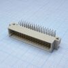 DS1120-48M0R13, разъем (вилка) din 41612 тип r 48pin (3х16), шаг 2.54мм трехрядный угловой (ряд аbc)