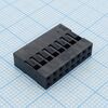 I-DS1071-SCB02X8, bld корпус двухрядного разъема 16 pin (2х8) на кабель, шаг 2.54мм, требуются контакты t-ds1071-sc600