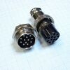 Разъем PH-M20-12FC+MP комплект, вилка приборная+розетка кабельная