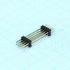 DS1031-11-2X5P8BV22-3A, разъем типа плата-плата, штыревой, сдвоенный
