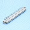 DS1118-64F0R23, розетка угловая 32х2, ряд ab, 64 контакта