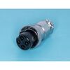 AC-M16-4F, разъем m16 гнездо на кабель 4 контакта, пайка m5900c