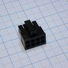 430250800, корпус разъема, двухрядный, серия micro-fit 3.0, гнездо, 8 вывод(-ов), 3 мм