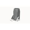 D3A-CCT-1L-M20, крышка разъема, size d3a, без уплотнителя, с защелкой, 1 отверстие с резьбой для кабельных вводов m20x1,5, металл