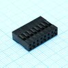 BLD-2x08, bld корпус двухрядного разъема 16 pin (2х8) на кабель, шаг 2.54мм, требуются контакты t-ds1071-sc600
