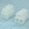 180941, корпус разъема 3 контакта, receptacle housing, 6.3mm, серия fastin-faston connector