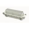 DD-064-FC, вилочная контактная вставка, обжимная фиксация, 64 полюса + ре, size 24b, 250 v, 10 a, сечение обслуживаемых проводников 0.14-2.5 мм. кв., серия ddd