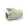 D3A.P-SF-1L-M20, основание разъема, size d3a, закрытое, с защелкой, 1 отверстие с резьбой для кабельных вводов m20x1,5, пластик