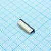 DS1020-07-10VB8A-R, fpc разъем для шлейфа на плату, поверхностный монтаж 10pin, шаг 1.00мм (контакты снизу)