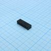 DS1020-06ST1D, fpc разъем для шлейфа на плату прямой 6pin, шаг 2.54мм